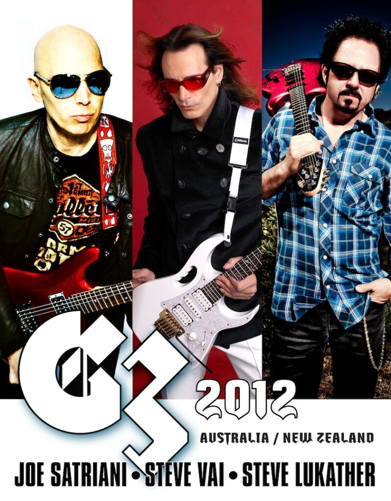 G3_2012 Australia NZ Tour Poster